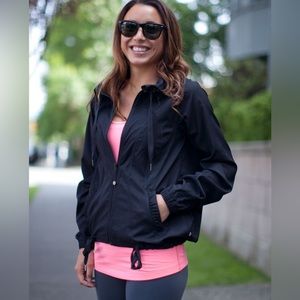 New Lululemon Transition Jacket Black Lightweight All Seasons Jacket